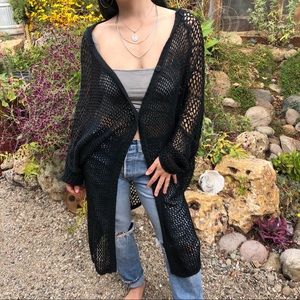 *RARE* Brandy Melville black Moselle cardigan